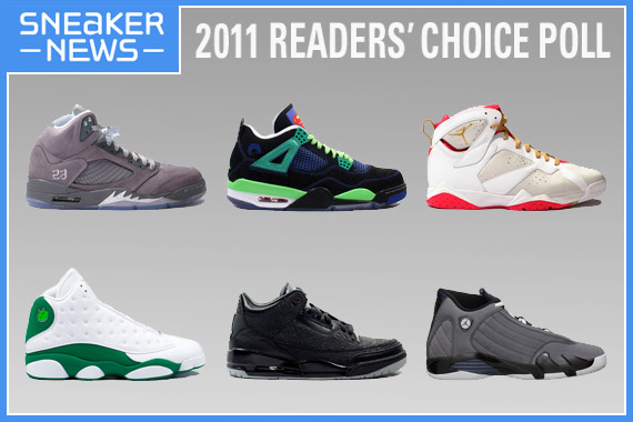 4 Sneaker News 2011 Readers Choice Favorite Air Jordan Retro New