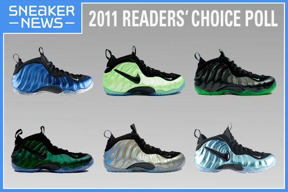 7 Sneaker News 2011 Readers Choice Favorite Foam Release