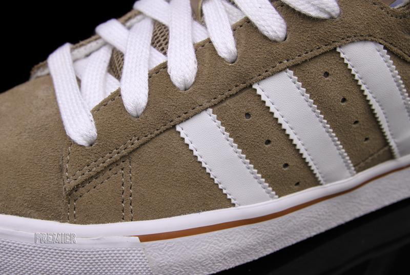 Adidas Skateboarding Campus Vulc Mid Lightwine Khaki 04