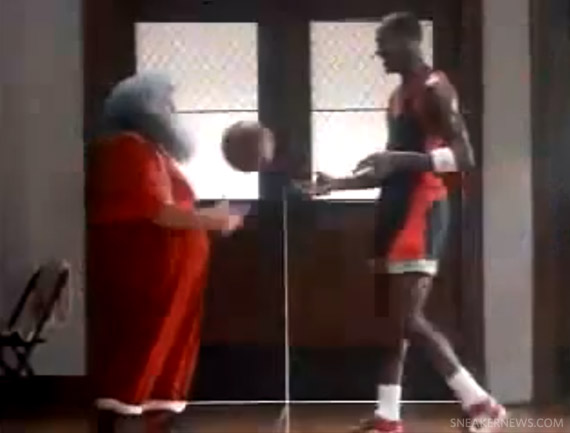 Air Jordan 1 ‘Michael vs. Santa’ Commercial