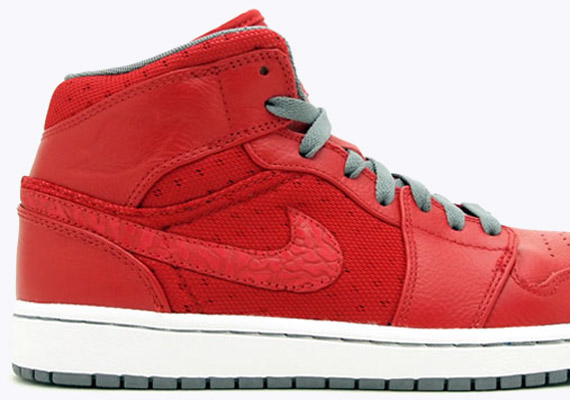 Air Jordan 1 Phat Varsity Red Cool Grey White 1