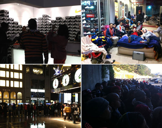 Air Jordan 11 Concord Release & Campout Madness
