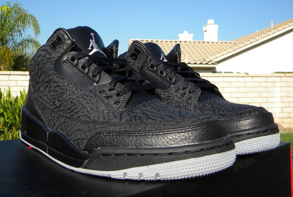 Air Jordan Iii Black Flip Release Reminder 4