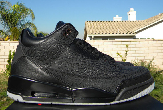 Air Jordan Iii Black Flip Release Reminder 5