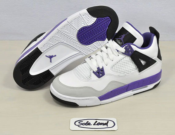 Air Jordan Iv Gs Ultraviolet New Images 3