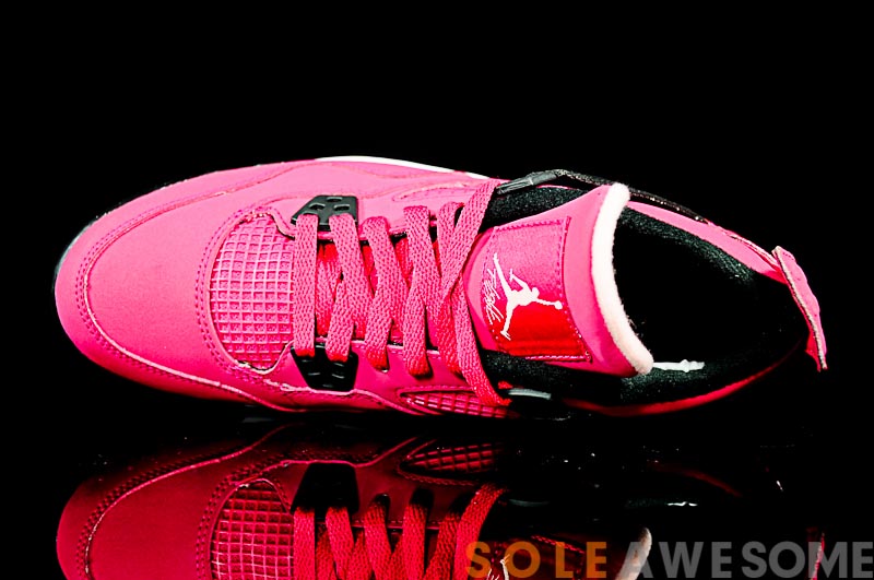 air-jordan-iv-gs-voltage-cherry-detailed-photos-03 Air Jordan Iv Gs Voltage Cherry Detailed Photos 03