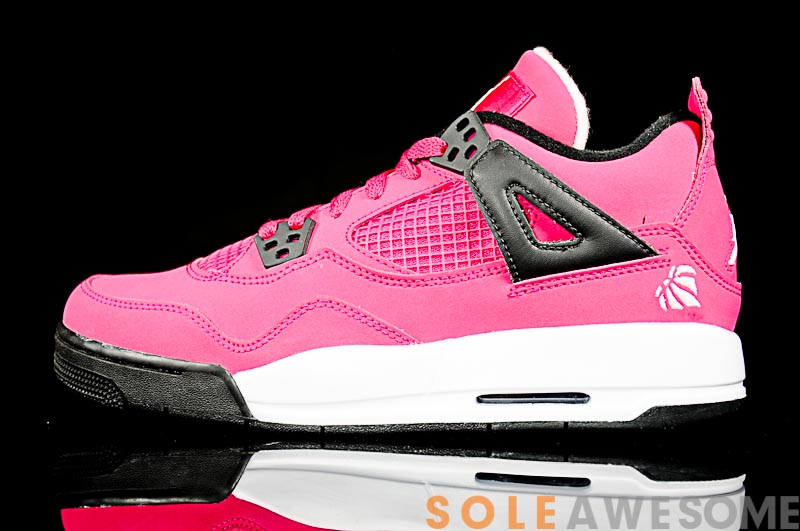 air-jordan-iv-gs-voltage-cherry-detailed-photos-04 Air Jordan Iv Gs Voltage Cherry Detailed Photos 04