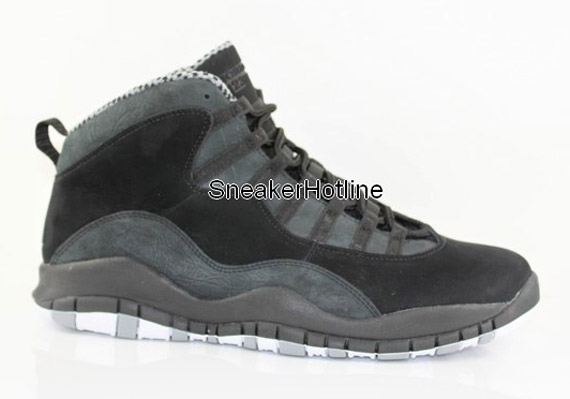 Air Jordan X Black White Stealth New Images 2