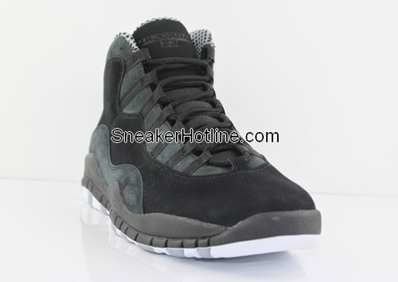 Air Jordan X Black White Stealth New Images 3