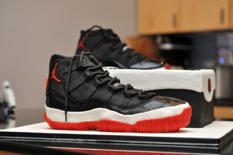 Air Jordan XI 'Bred' Sneaker Cake - SneakerNews.com