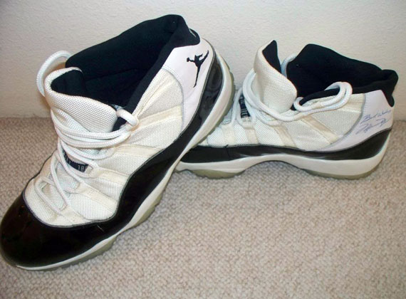 Air Jordan Xi Concord Autographed Game Worn Ebay 2