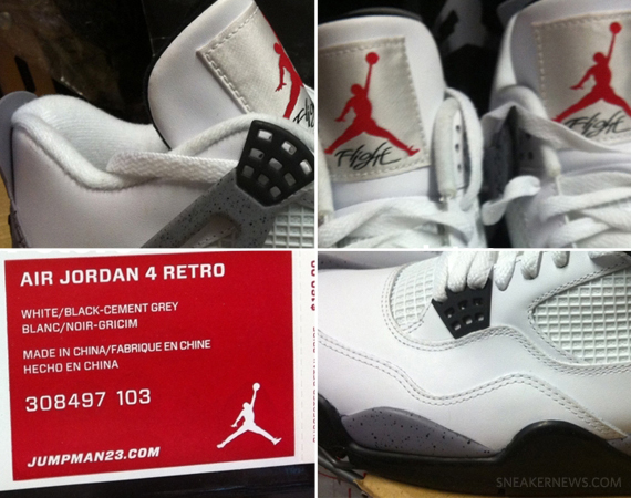 Air Jordan IV White/Cement – Available Early on eBay