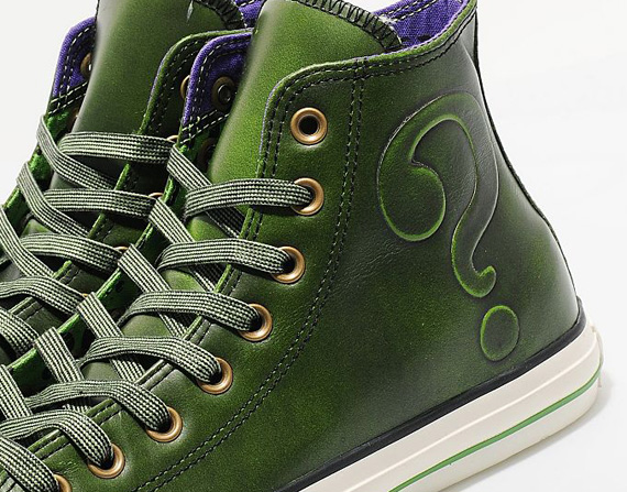 WakeorthoShops - DC Comics x Converse Chuck Taylor All - Star Leather Hi  'Riddler' - Converse Wide Fit Chuck Taylor All Star Ox black sneakers