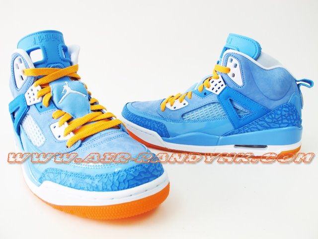 jordan-spizike-carolina-blue-white-orange-4 Jordan Spizike Carolina Blue White Orange 4