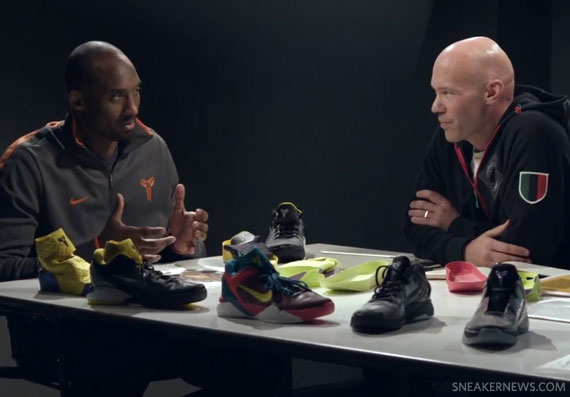 Kobe Bryant Eric Avar Discuss Nike Zoom Kobe Vii 11