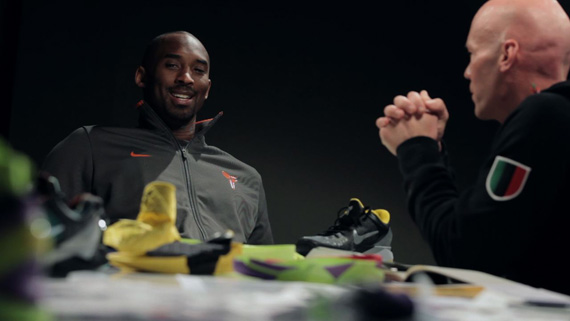 Kobe Bryant Eric Avar Discuss Nike Zoom Kobe Vii 5