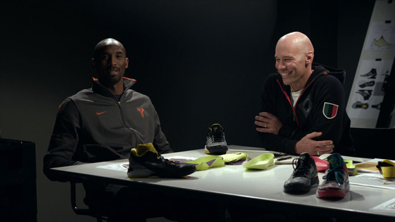 Kobe Bryant Eric Avar Discuss Nike Zoom Kobe Vii 7