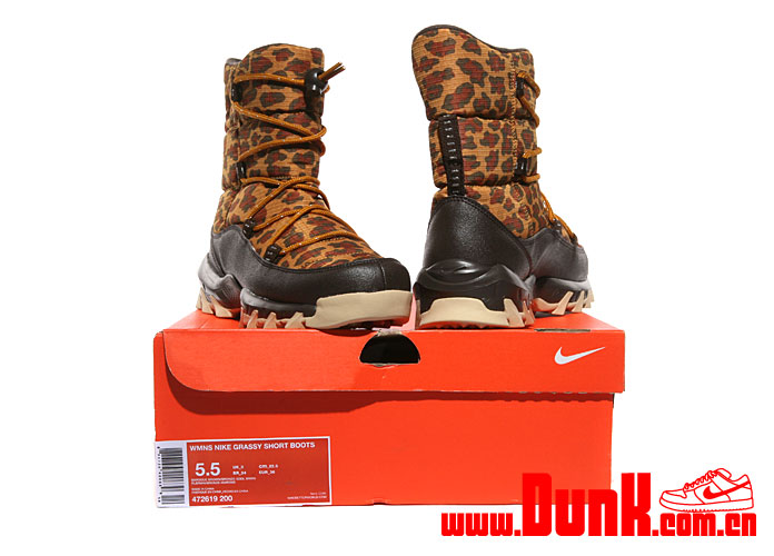 Nike Acg Wmns Grassy Short Boot Baroque Brown Bronze Saddle Brown 6