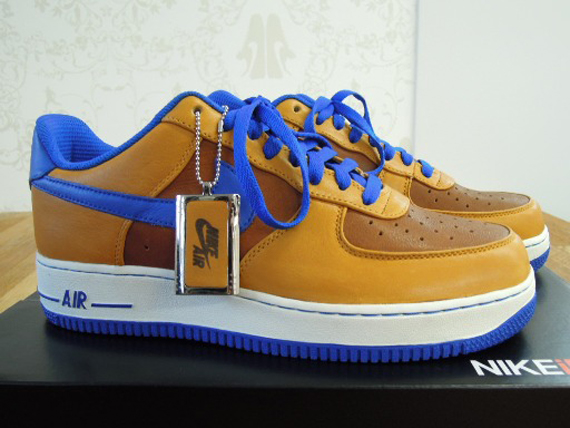 Nike Air Force 1 Sample in a Orange Yellow Colorway