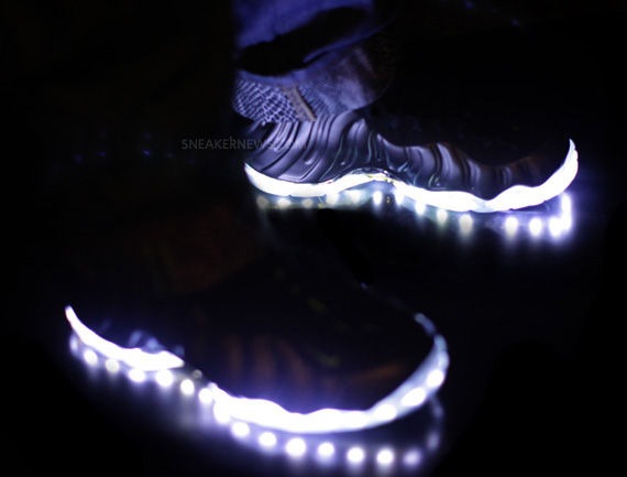 Nike Air Foamposite One Light-Up Customs by Jason Negron