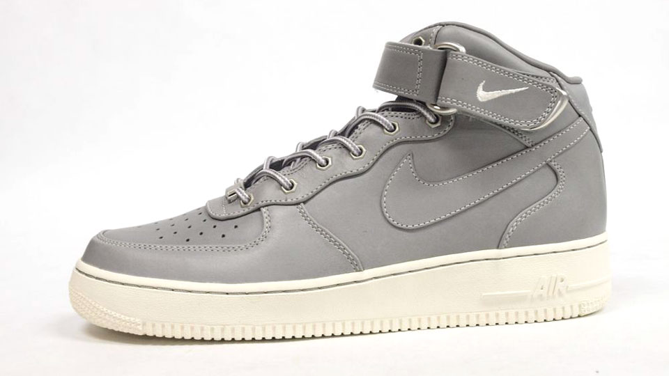 nike-air-force-1-mid-premium-grey-white-03 Nike Air Force 1 Mid Premium Grey White 03