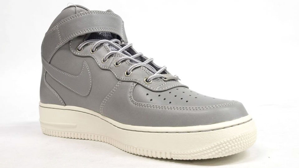 nike-air-force-1-mid-premium-grey-white-05 Nike Air Force 1 Mid Premium Grey White 05