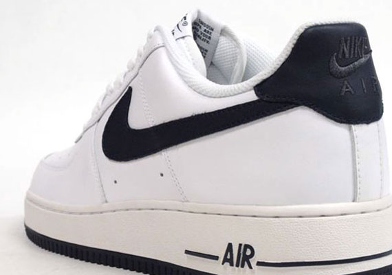 Nike Air Force 1 Low - White - Obsidian - SneakerNews.com