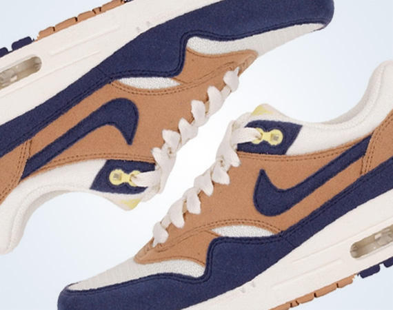 Nike Air Max 1 White - Shale Blue - SneakerNews.com