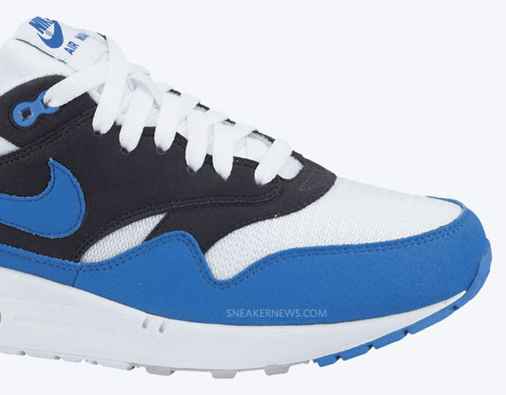 Nike Air Max 1 - White - Signal Blue | Available - SneakerNews.com