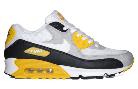 Nike Air Max 90 - White - Grey - Black - Yellow - SneakerNews.com