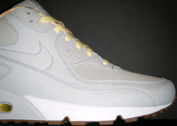 Nike Air Max 90 - Neutral Grey - White - Lemon Chiffon