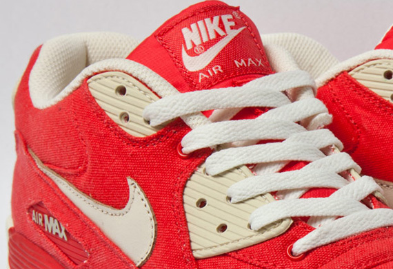 Nike Air Max 90 - Red Canvas - SneakerNews.com