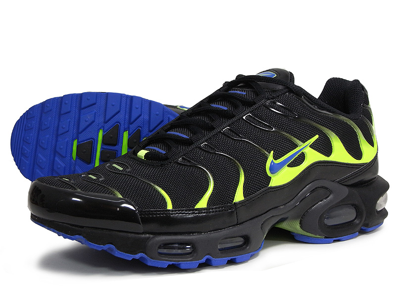 nike-air-max-plus-black-blue-spark-volt-anthracite - SneakerNews.com