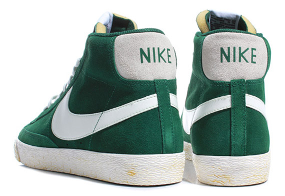 Donker worden Toegeven Mew Mew Nike Blazer High Suede VNTG Premium - Gorge Green - SneakerNews.com