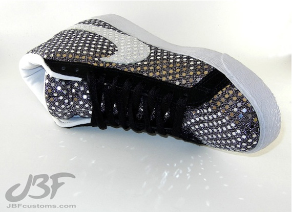 Nike Blazer Mid ‘Michael Jackson Glove’ Customs by JBF