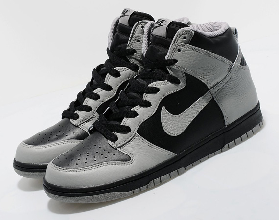 Nike Dunk High - Black - Medium Grey 