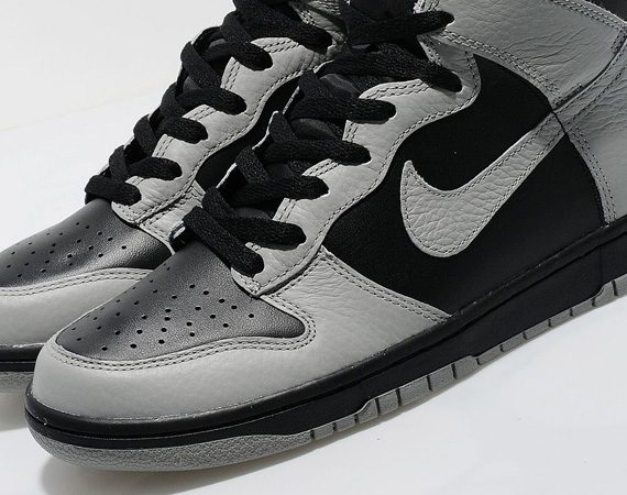 Nike Dunk High – Black – Medium Grey