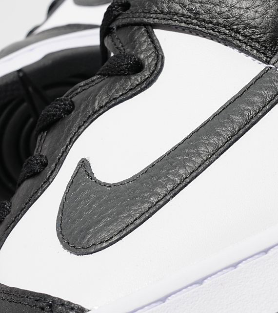 Nike Dunk High Black White Size 3