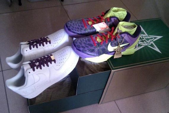 Nike Kobe Vii System Air Force 1 Christmas Day Pack 5