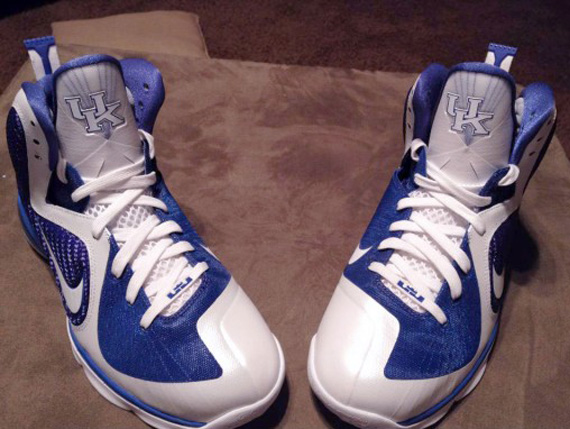 Nike Lebron 9 Kentucky Home Pe 2