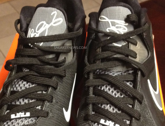 Nike Lebron 9 Low Black White Volt Sample 2