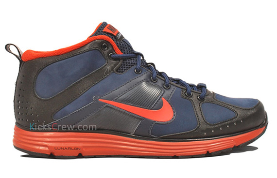 Nike Lunar Elite Trail Mid Midnight Navy Dark Copper Black 4