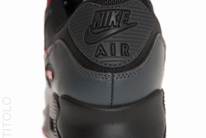 Nike Wmns Air Max 90 Black Siren Red Anthracite 3