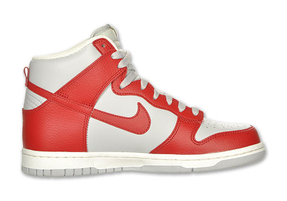 Nike Wmns Dunk High Red Grey White Fnl 3