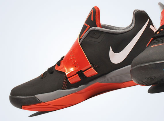 Nike Zoom Kd Iv Black Team Orange 5