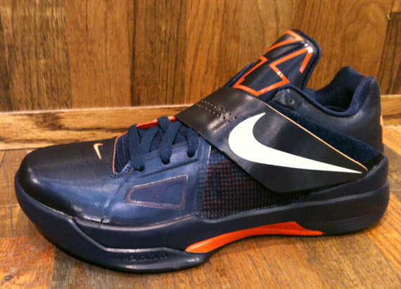 Nike Zoom Kd Iv Navy Orange 2