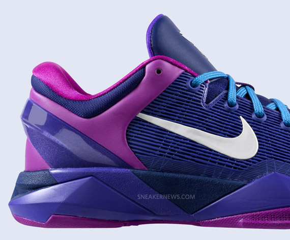 Nike Zoom Kobe Vii Gs Deep Royal Blue Magenta 4