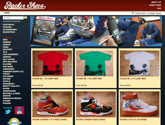 Packer Shoes Launches Online Store