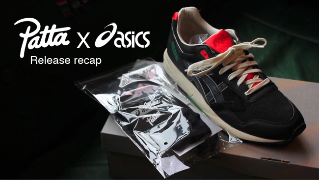 Patta Asics Gel Saga Release Recap 2