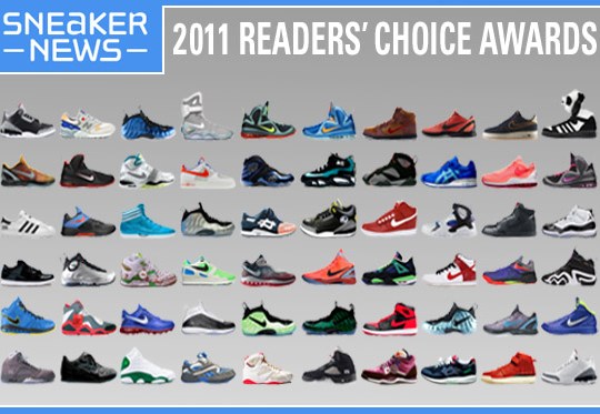 Sneaker News 2011 Readers’ Choice Awards